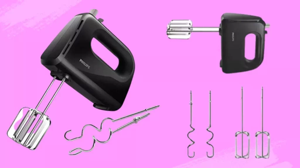Philips HR3705/10 300-Watt Lightweight Hand Mixer and Blender