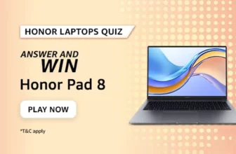 Amazon Honor Tab 8 Quiz Answer: Win Honor Pad 8