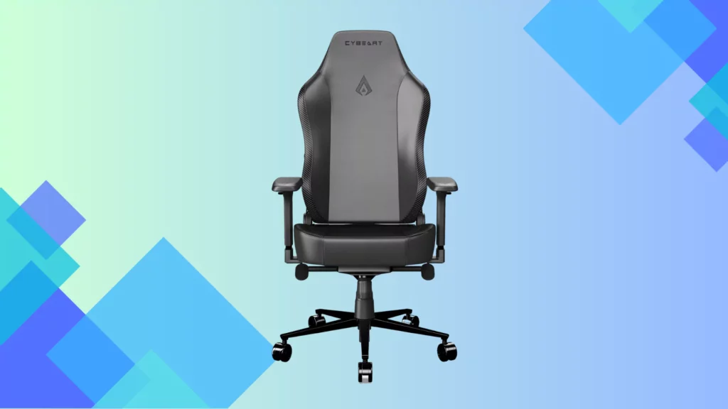 Cybeart Ghost Gaming/Office Chair, 4D Armrest, Inbuilt Lumbar Support, Supreme PU Leather, Ergonomic, Recline, and Tilt