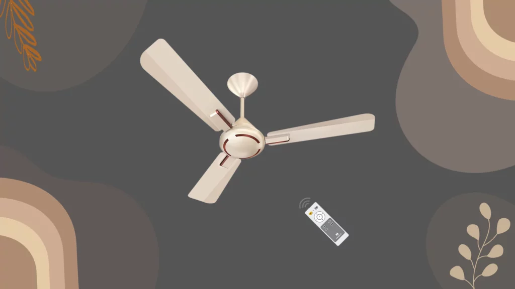 Havells Ambrose Decorative BLDC 1200mm Energy Saving with Remote Control 5 Star Ceiling Fan
