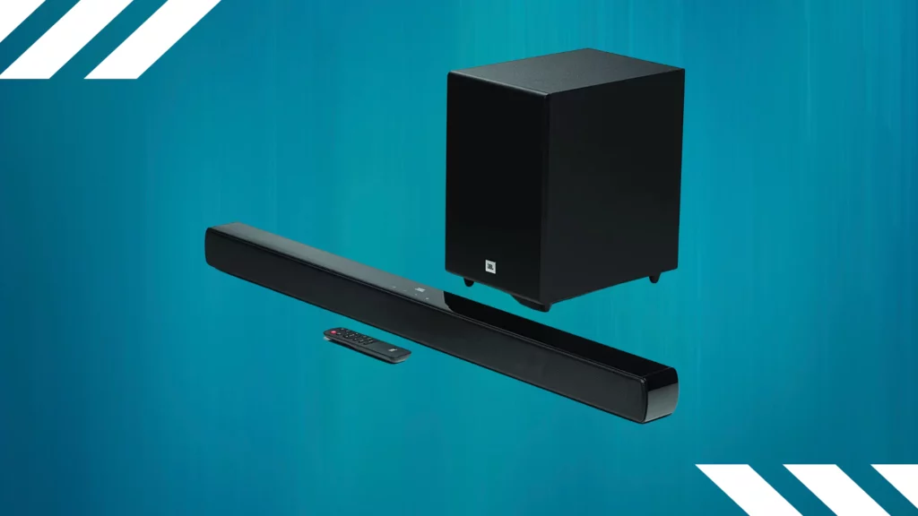 JBL Cinema SB271, 220W Dolby Digital Soundbar with Wireless Subwoofer for Extra Deep Bass, 2.1 Channel Home Theatre with Remote