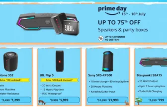 Amazon Prime Day Sale: Blockbuster Deals on Speakers
