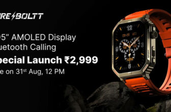 Fire-Boltt Commando Launching in India on August 31: AMOLED Display and Rugged Design Combine