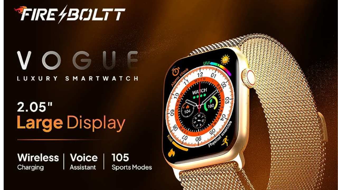 Fire-Boltt Launching Fire-Boltt Vogue in India with Metal Body and many colors
