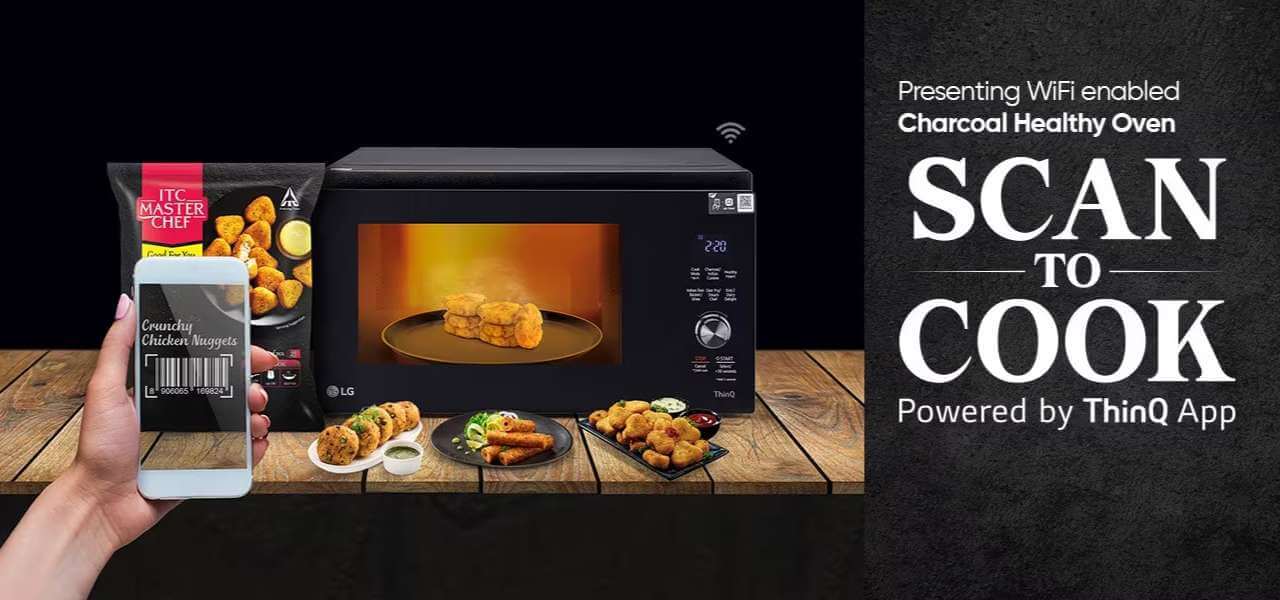 LG Introduces iot ready microwave ovens india