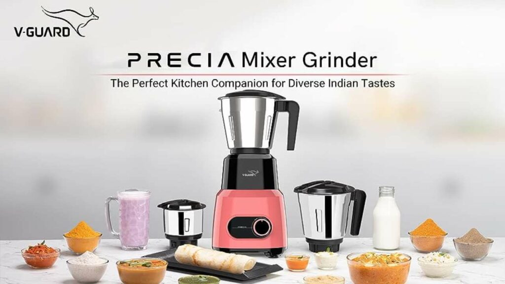    V-Guard Launches Affordable Precia Mixer Grinders in India