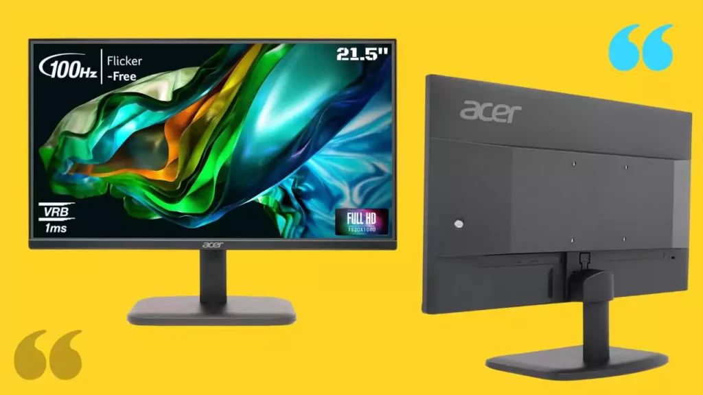 Acer EK220Q 21.5 Inch Full HD VA Panel LCD Monitor