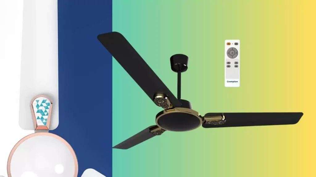 Crompton Energion Stylus 1200 mm (48 inch) 5 Star Rated Energy Efficient Designer BLDC Ceiling Fan