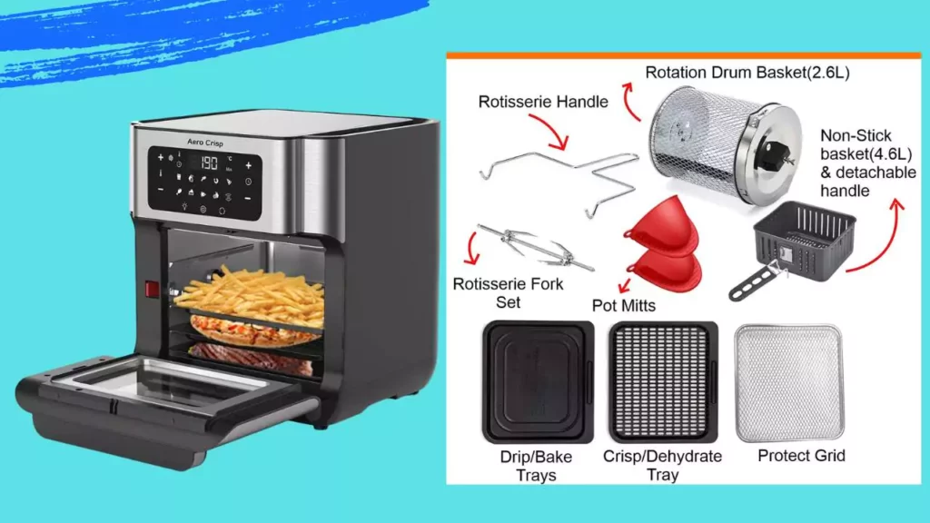 INALSA Air Fryer Oven 12 Ltr Capacity Air fryer Oven