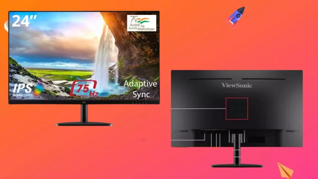 ViewSonic VA2432-MH 24 Inch (60.45 cm) IPS Panel FHD 1080p Monitor