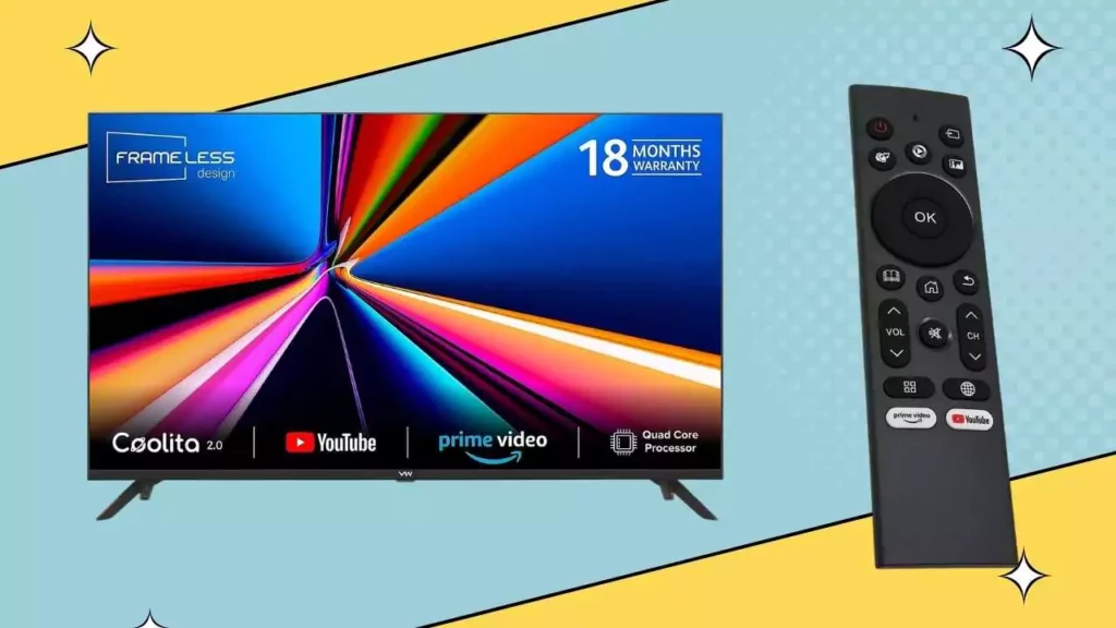 VW 32-Inch Linux Series Frameless HD Ready Smart LED TV (VW32C2)