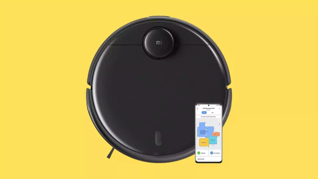 Xiaomi Robotic Vacuum-Mop 2Pro, Highest Runtime of 4.5 Hrs., 3000 Pa Strong Suction, 5200 mAh, Professional Mopping 2.0, Next gen LDS Laser Navigation, Alexa/Google Assistant Enabled