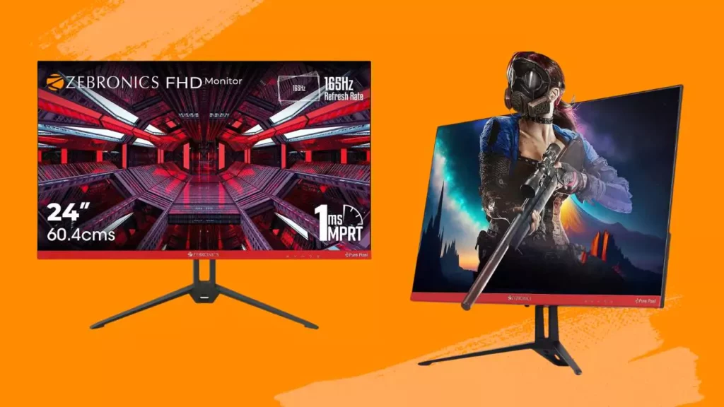 ZEBRONICS 24-inch 165Hz Gaming Monitor