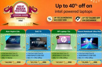 Amazon Great Indian Festival 2023 Unleashes Exciting Laptop Deals