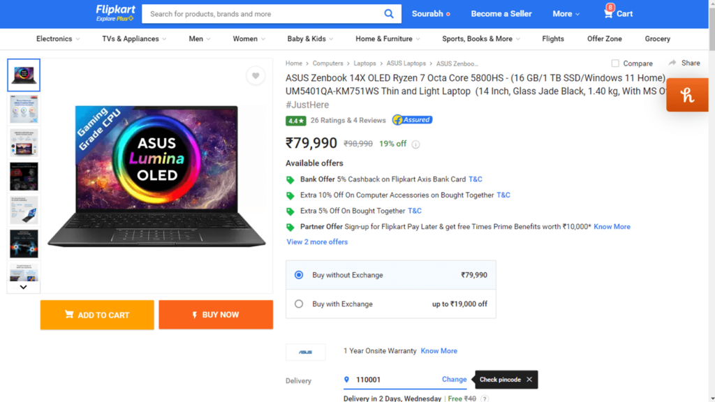 Experience Stunning Visuals at Home: Bring the ASUS Zenbook 14X OLED to Your Doorstep!