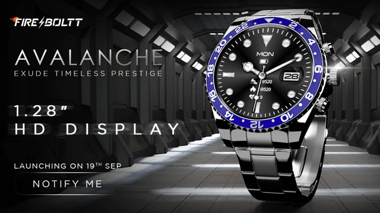 Fire-Boltt Unveils the Fire-Boltt Avalanche Smartwatch in India: Features, Specs, and Pricing