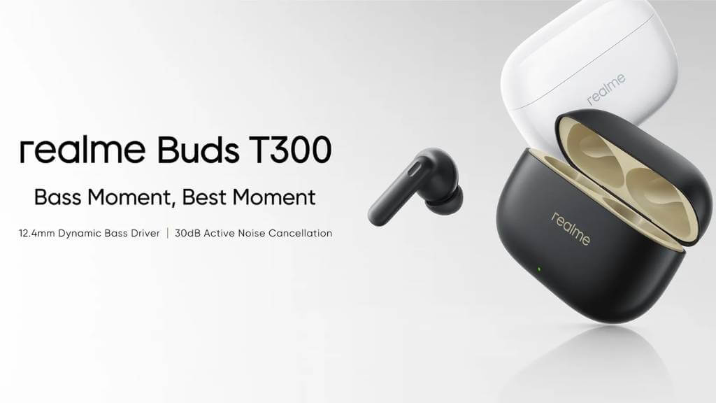 Realme Buds T300 with ANC Launch in India