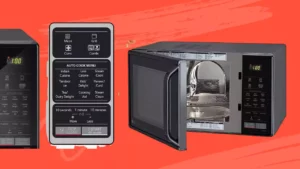 LG 21 L Convection Microwave Oven (MC2146BG, Glossy Black)