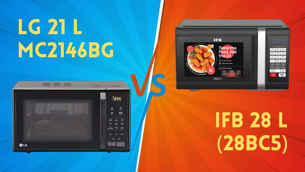 LG 21 L MC2146BG Vs IFB 28 L (28BC5) Convection Microwave Oven
