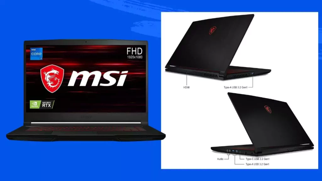 MSI Gaming GF63 Thin
