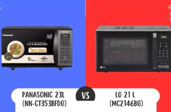 Panasonic 23L (NN-CT353BFDG) Vs LG 21 L (MC2146BG) Convection Microwave Oven