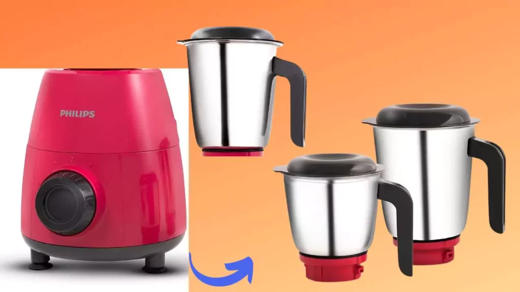 Philips HL7505/02 Mixer Grinder, 500W Endura Motor
