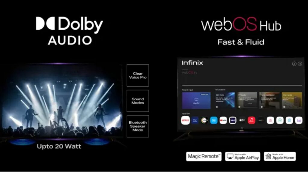 Infinix W1 QLED 55-inch Features