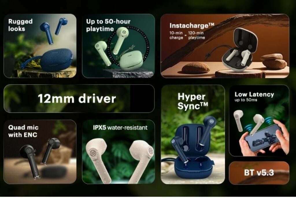 Noise Buds Explore Features