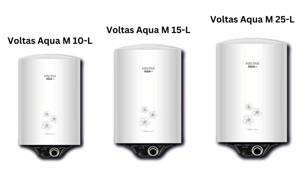 Voltas Aqua M Series Water Heaters - 10 L, 15 L, 25 L