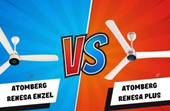 atomberg Renesa Enzel vs Atomberg Renesa Plus 1200mm BLDC Ceiling Fan
