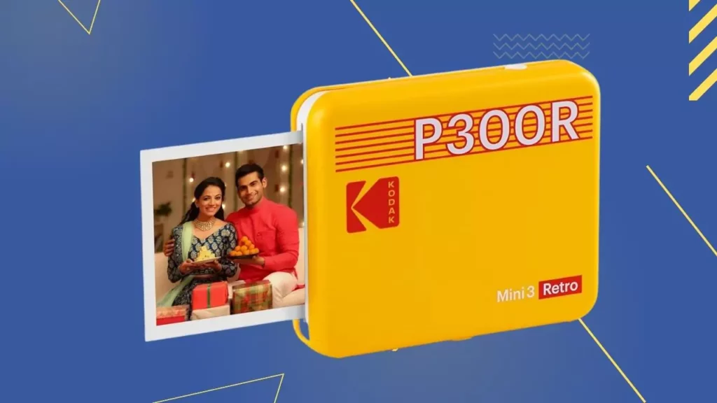 KODAK Mini 3 Retro 4PASS Portable Photo Printer