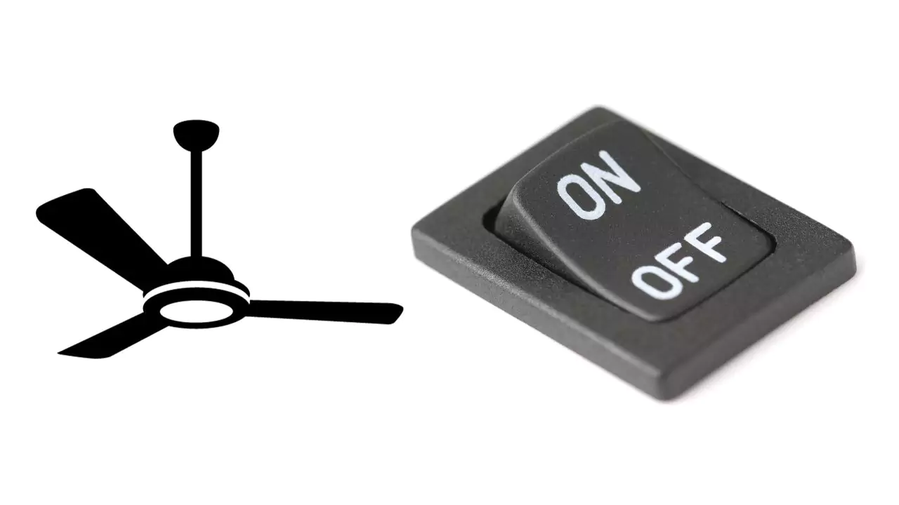 Switch off your fan's power supply