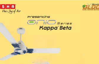 USHA Onio Kappa Beta BLDC Ceiling Fan Launched in india