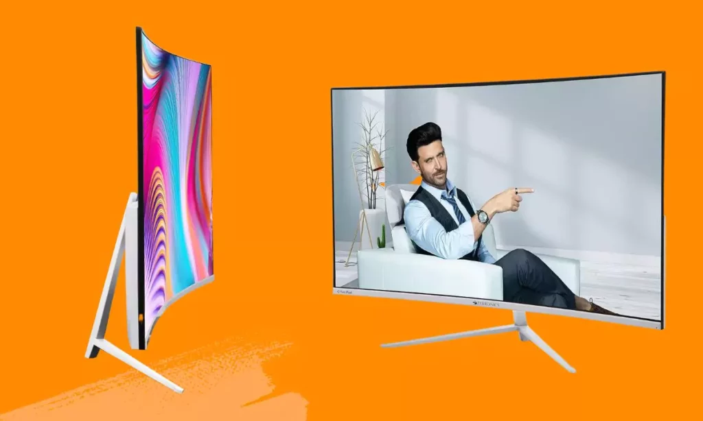 ZEBRONICS AC32FHD LED Curved 32-inch