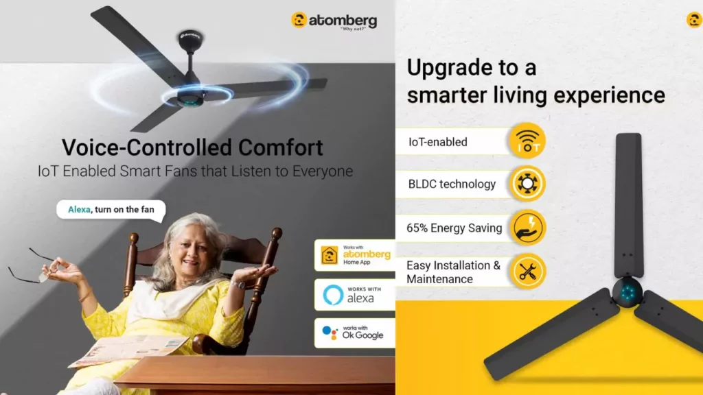 Atomberg Renesa Smart 1200mm BLDC Features