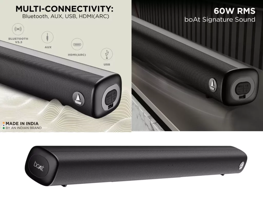 boAt Aavante Bar Rhythm Specs