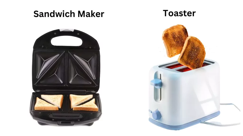 Difference Between a Toaster and a Sandwich Maker