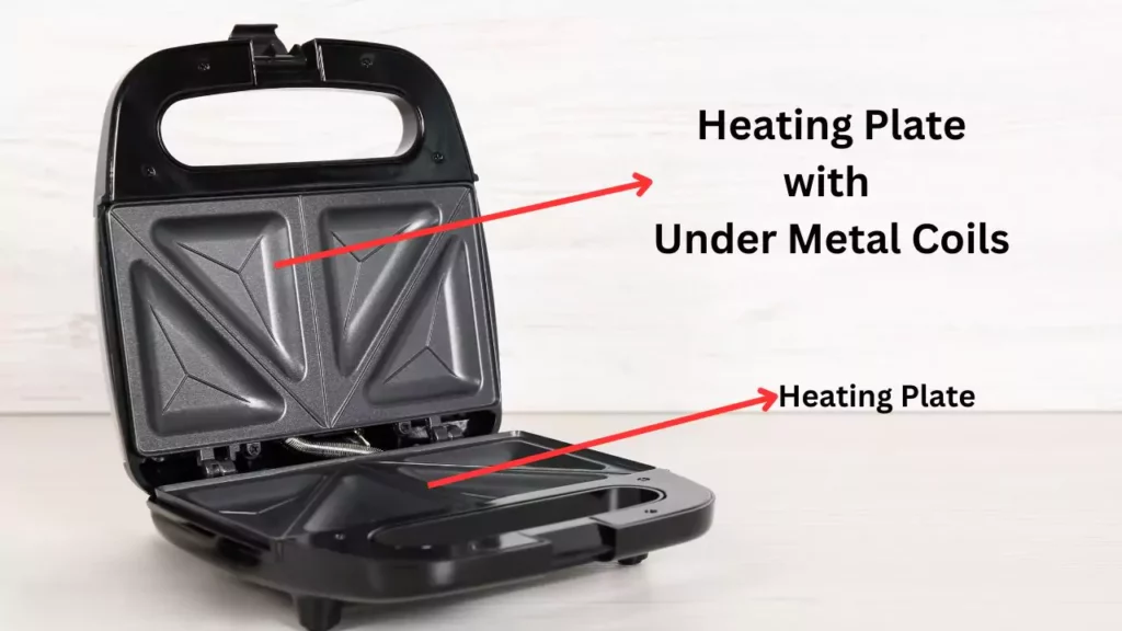 Heating Plate on Sandwich Maker