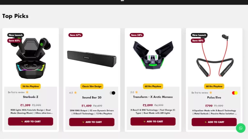 Nu Republic Product Lineup
