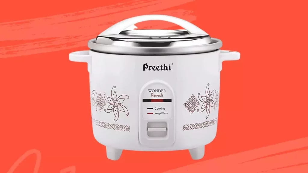 Preethi RC 320 A18 1800 ml Double Pan Rice Cooker, 1.8 Liters