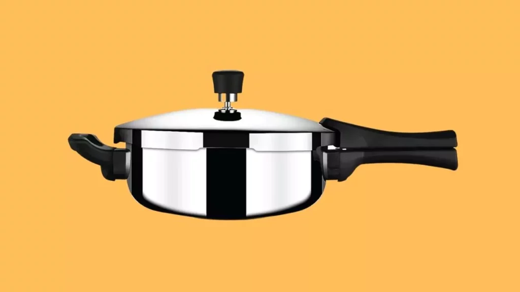 Stahl Triply Stainless Steel Xpress Pressure Cooker Outer Lid Pan, 9223, 3.5 Liters