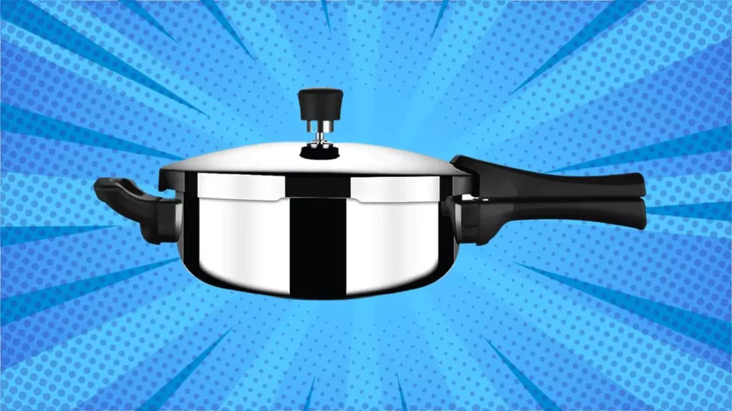 Stahl Triply Stainless Steel Xpress Pressure Cooker Outer Lid Pan