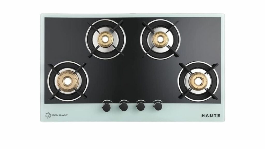 Haute Kitchen Evoque Series 2.0 Black & White 4 burner 