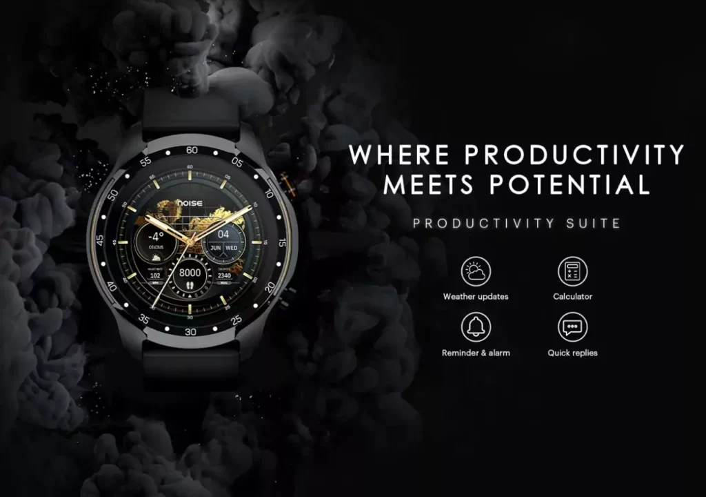 NoiseFit Voyage Features 01