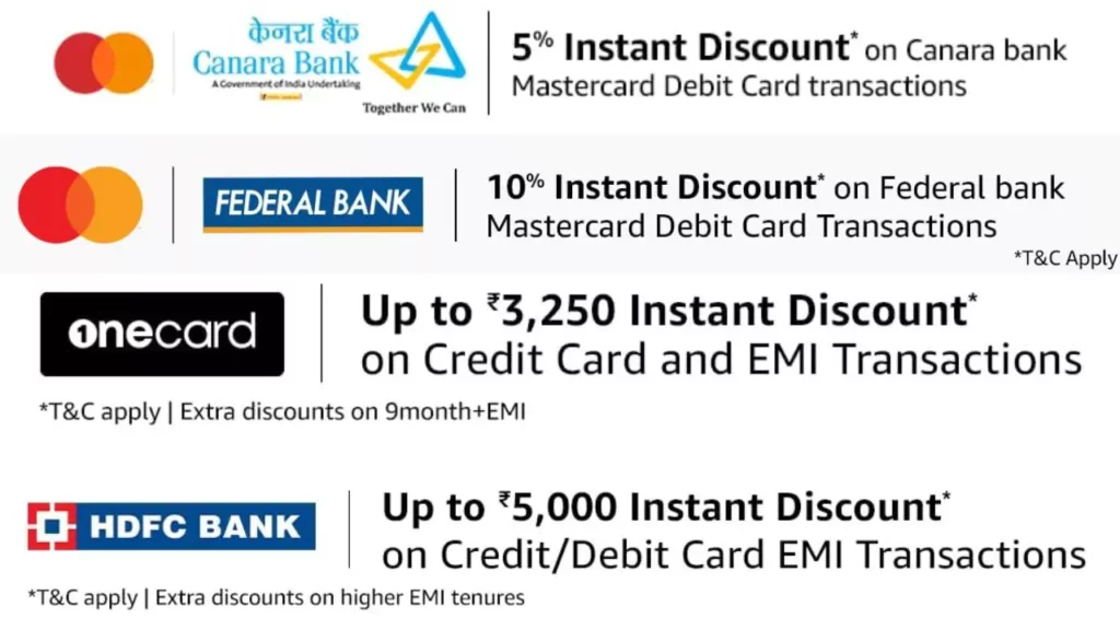 Offers on Amazon's Exclusive Deals during Salary Days 30 nov to 3 dec 2023