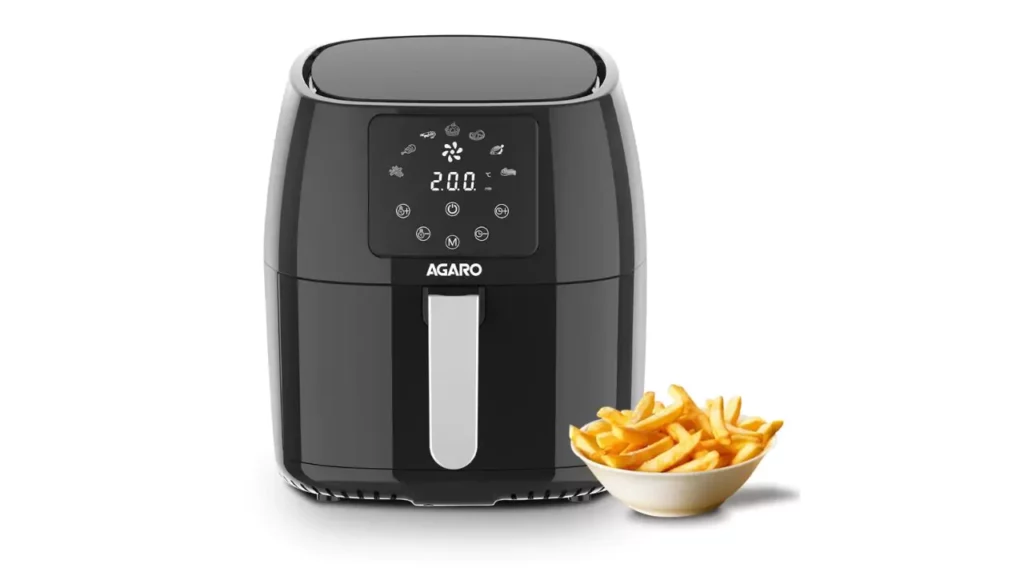 1. AGARO Sapphire Digital Air Fryer For Home