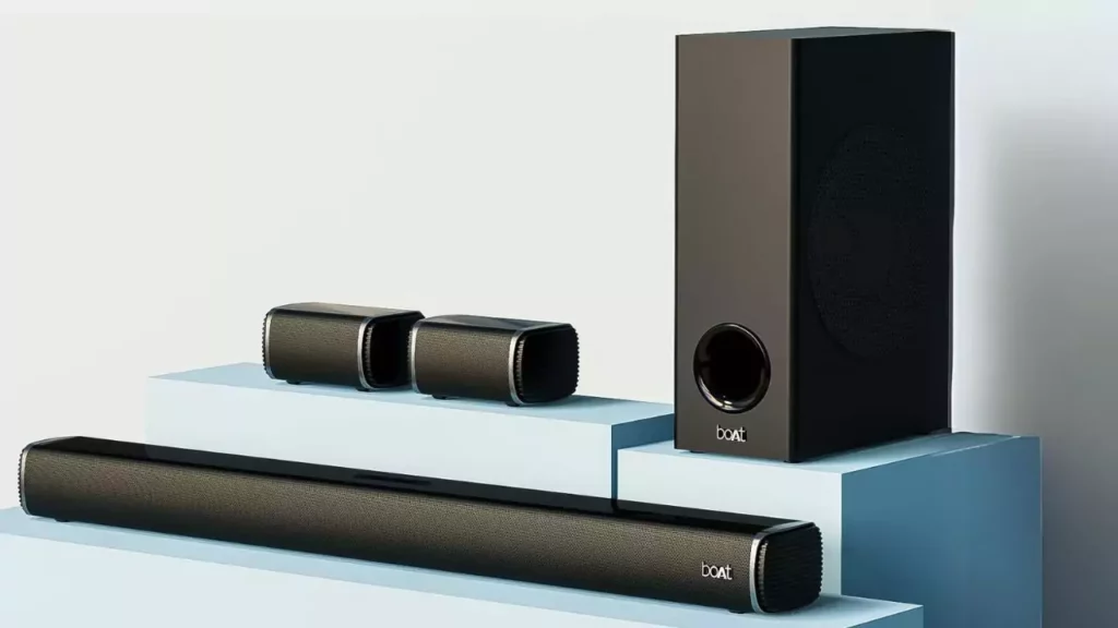 boAt Aavante Bar 2400 5.1CH Soundbar with 180W RMS, Wired Subwoofer