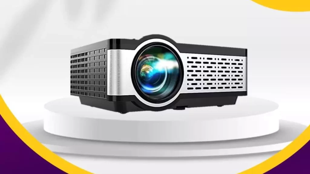 EGate i9 Pro-Max Projector + Fire TV Stick, FHD 1080p Native
