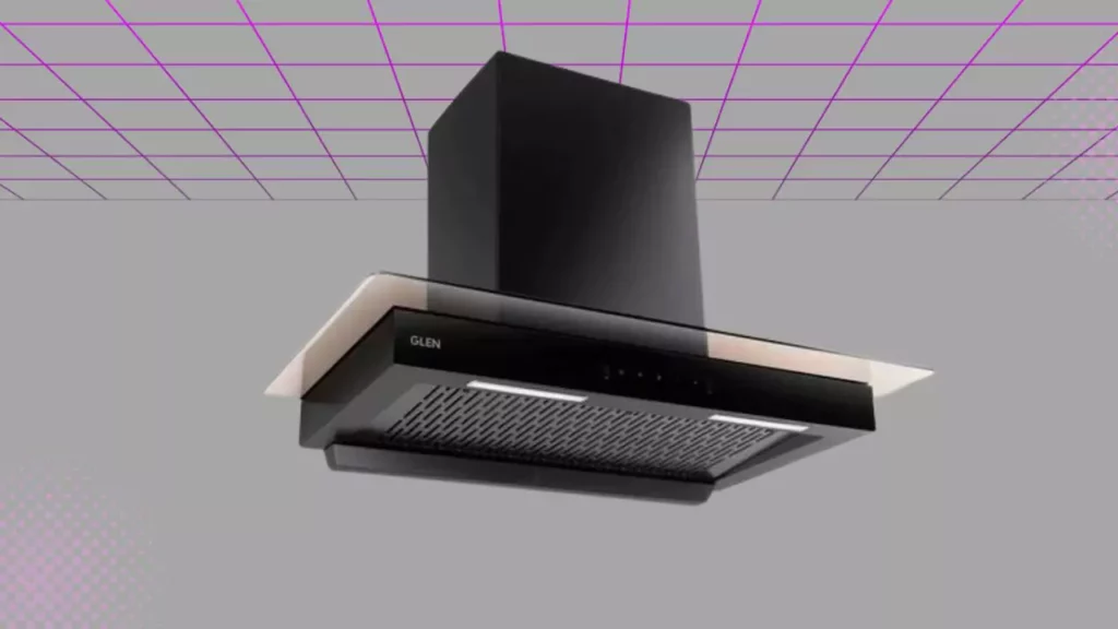 GLEN 90 cm 1200 m3/hr Auto-Clean Filterless Kitchen Chimney