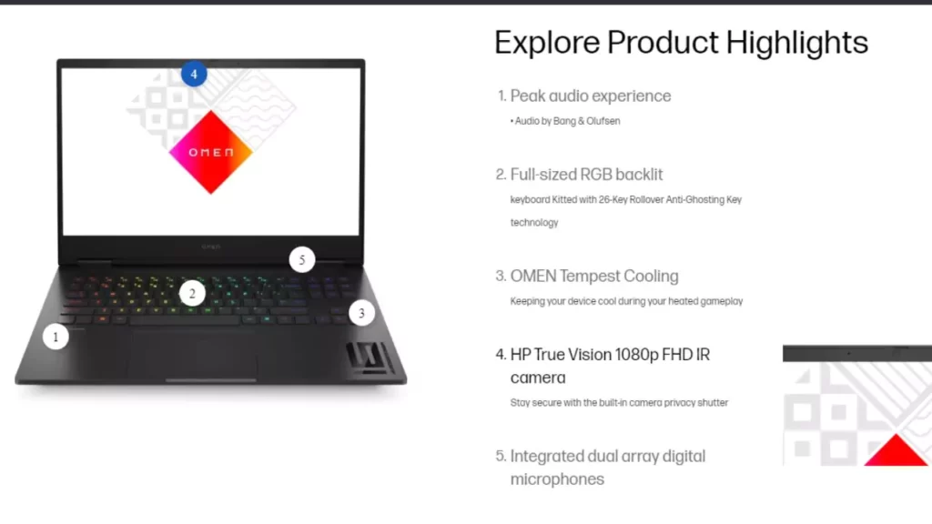 HP Omen Gaming Laptop 16-wf1026TX Launched